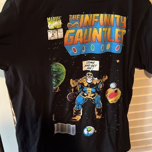 Marvel The Infinity Gauntlet  T-Shirt Large Thanos Endgame - Picture 2 of 4